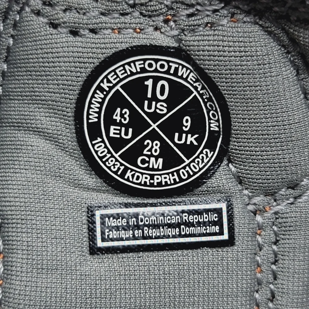 Keen Newport H2 Mens Size 10 Sandals Gray Water Shoes Hiking Slip On 1001931 - Picture 4 of 9